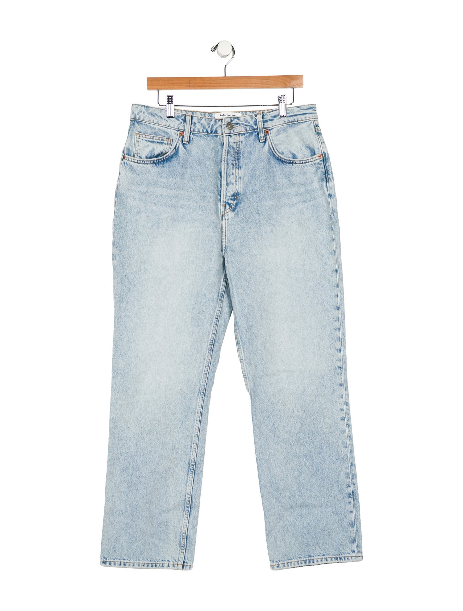 Reformation High-Rise Straight Leg Jeans w/ Tags