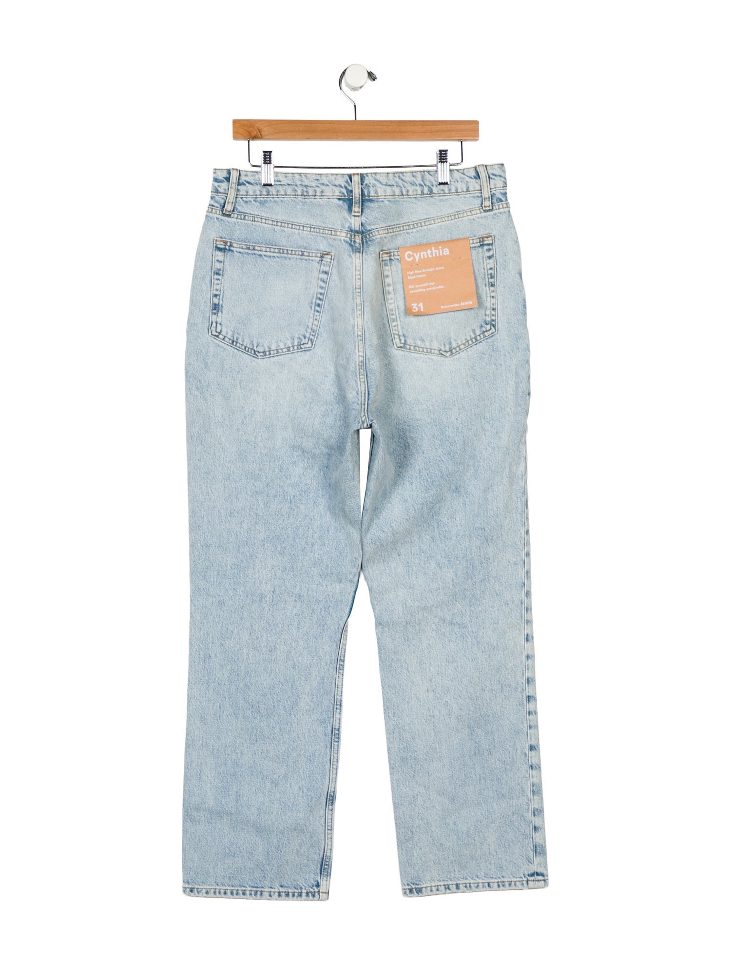 Reformation High-Rise Straight Leg Jeans w/ Tags