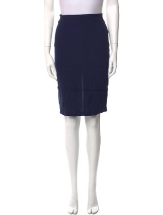 Reformation Cutout Accent Knee-Length Skirt