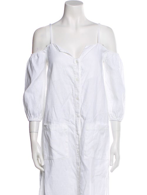 Reformation Square Neckline Midi Length Dress w/ Tags