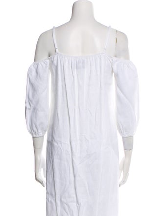 Reformation Square Neckline Midi Length Dress w/ Tags