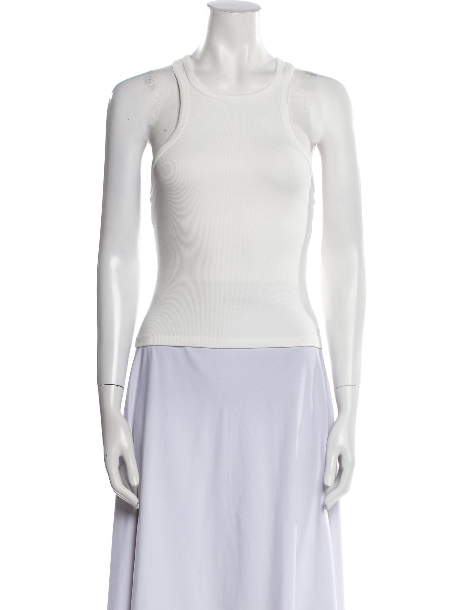 Reformation Crew Neck Sleeveless Top