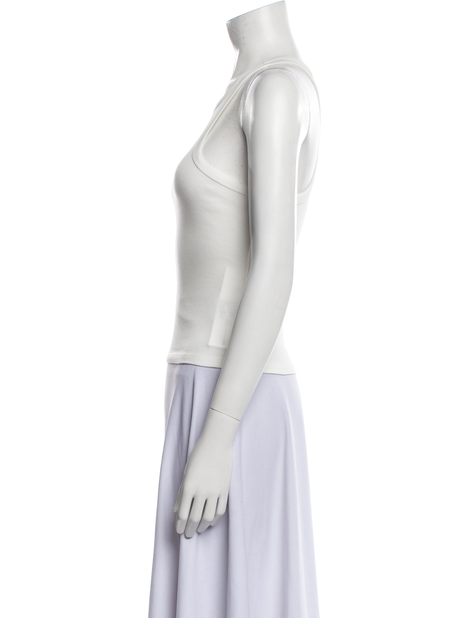 Reformation Crew Neck Sleeveless Top