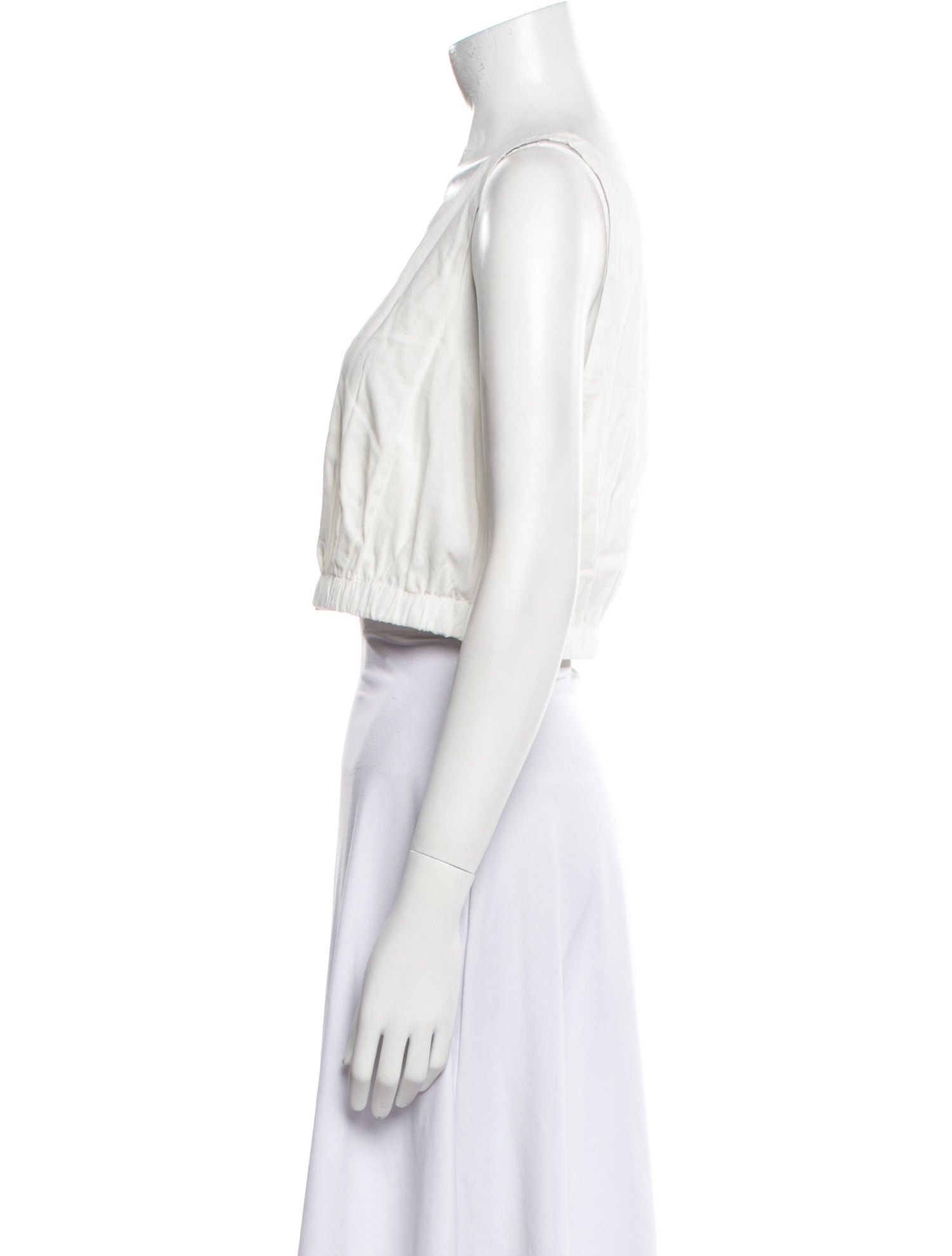 Reformation V-Neck Sleeveless Crop Top w/ Tags