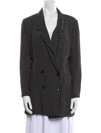 Reformation Polka Dot Print Blazer