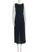 Reformation Bateau Neckline Long Dress