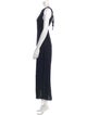 Reformation Bateau Neckline Long Dress