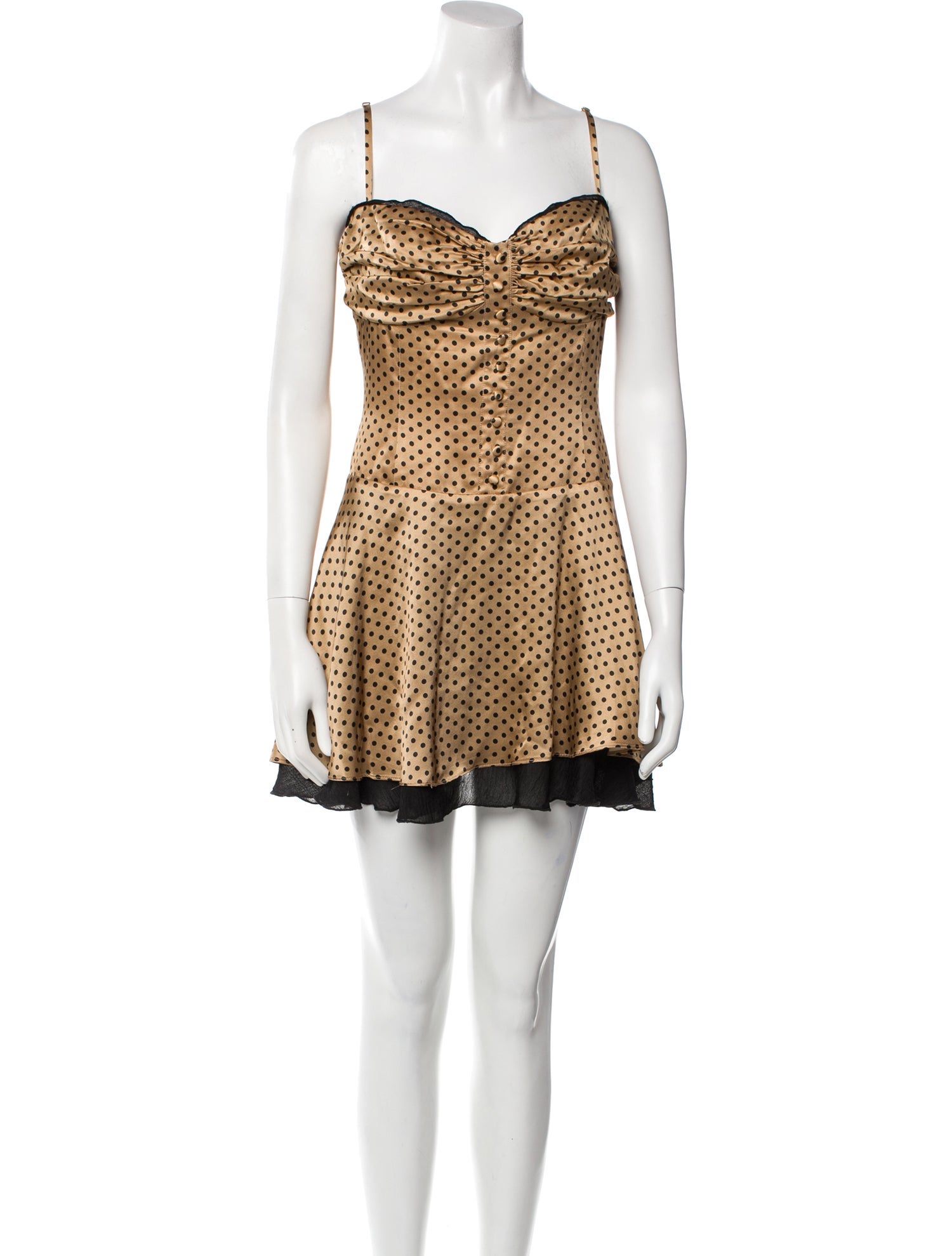 Reformation Silk Mini Dress