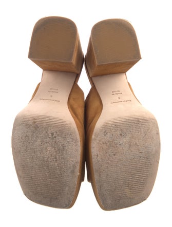 Reformation Suede Slides