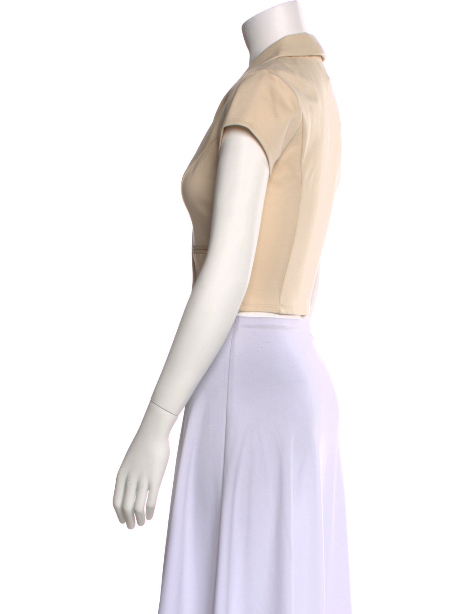 Reformation V-Neck Short Sleeve Crop Top w/ Tags