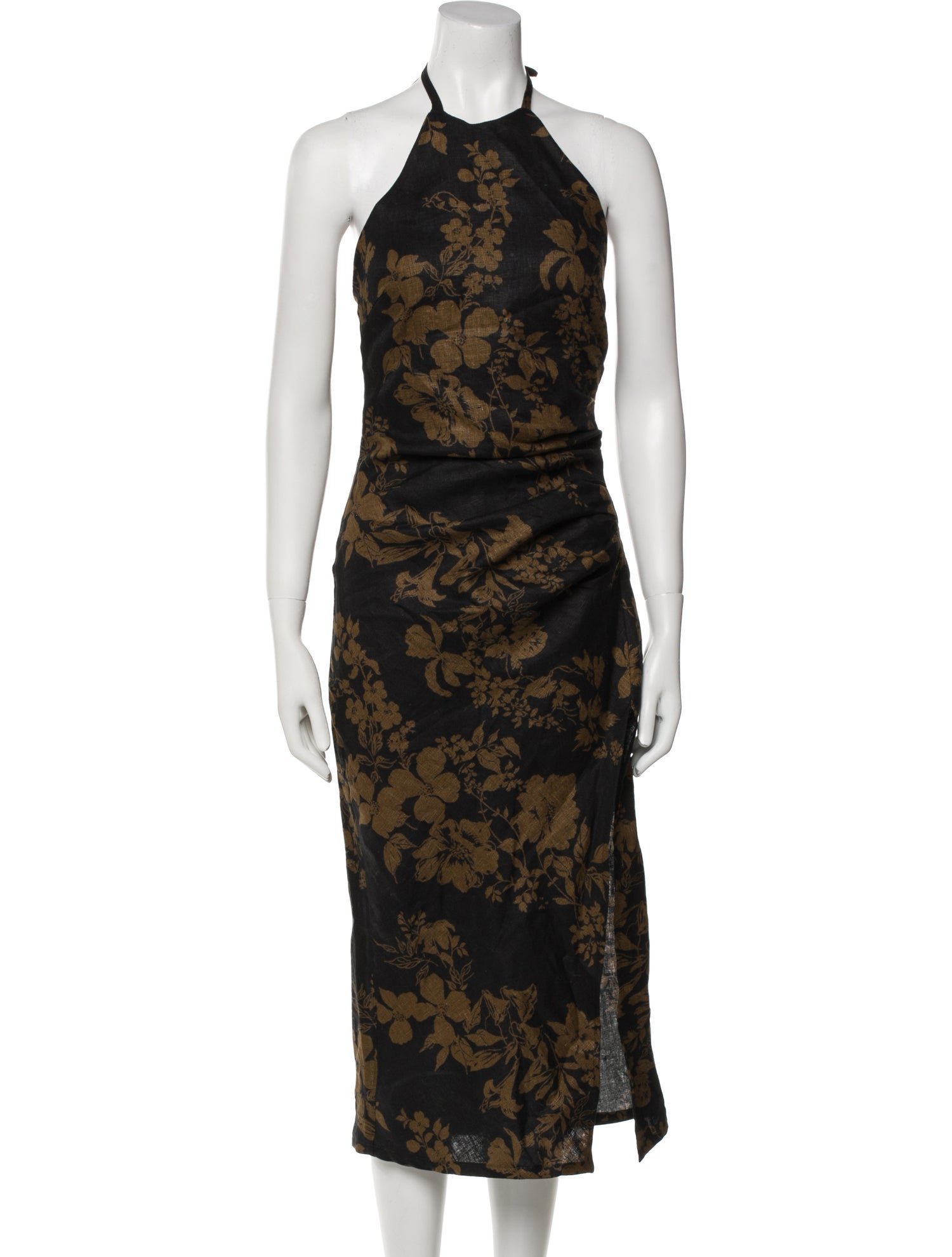 Reformation Floral Print Long Dress