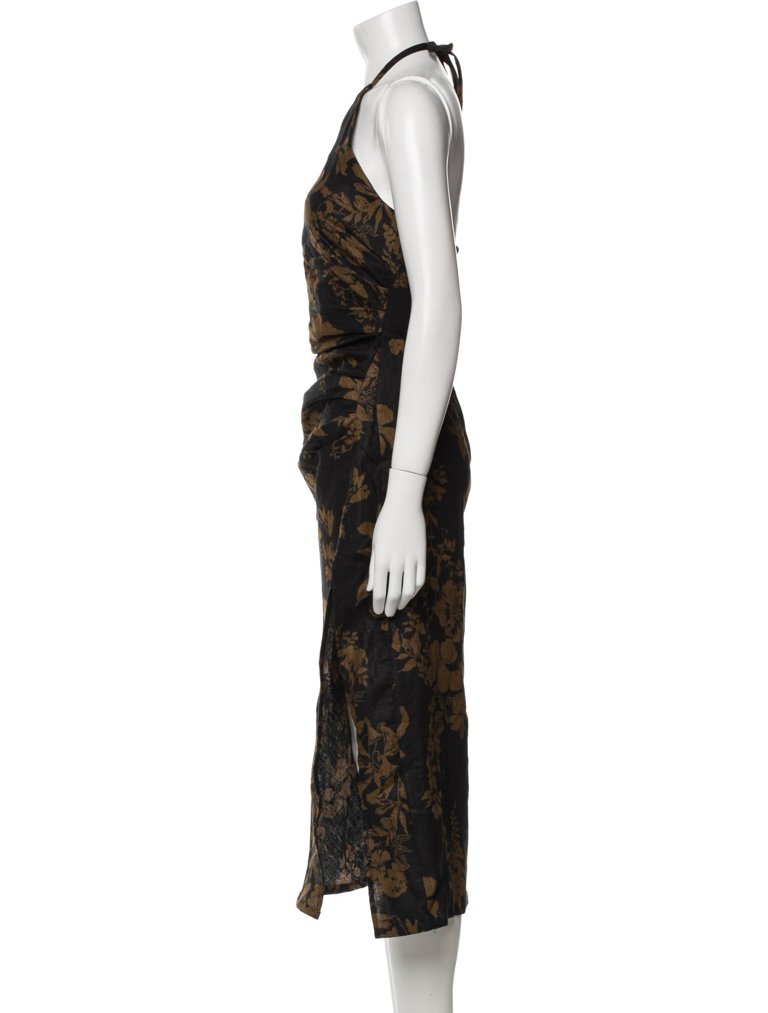 Reformation Floral Print Long Dress