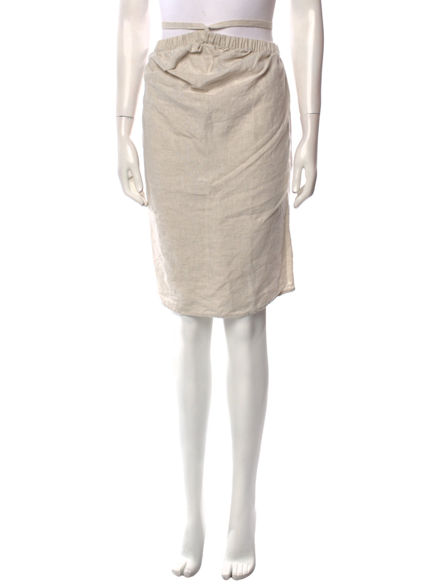 Reformation Linen Knee-Length Skirt