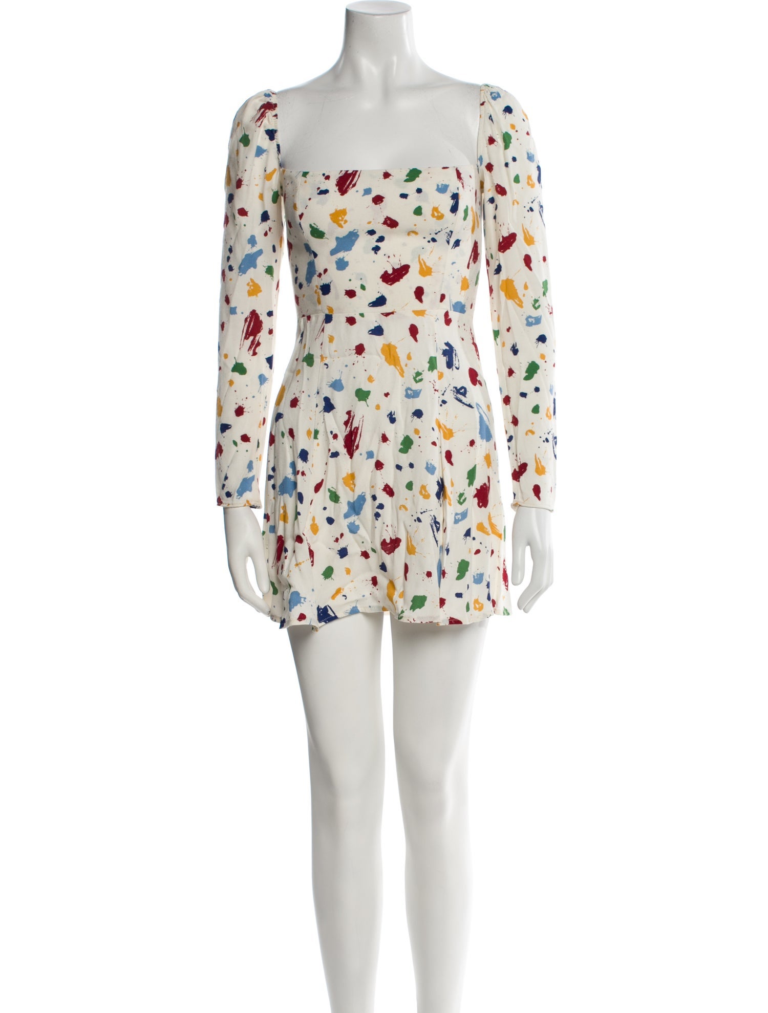 Reformation Printed Mini Dress