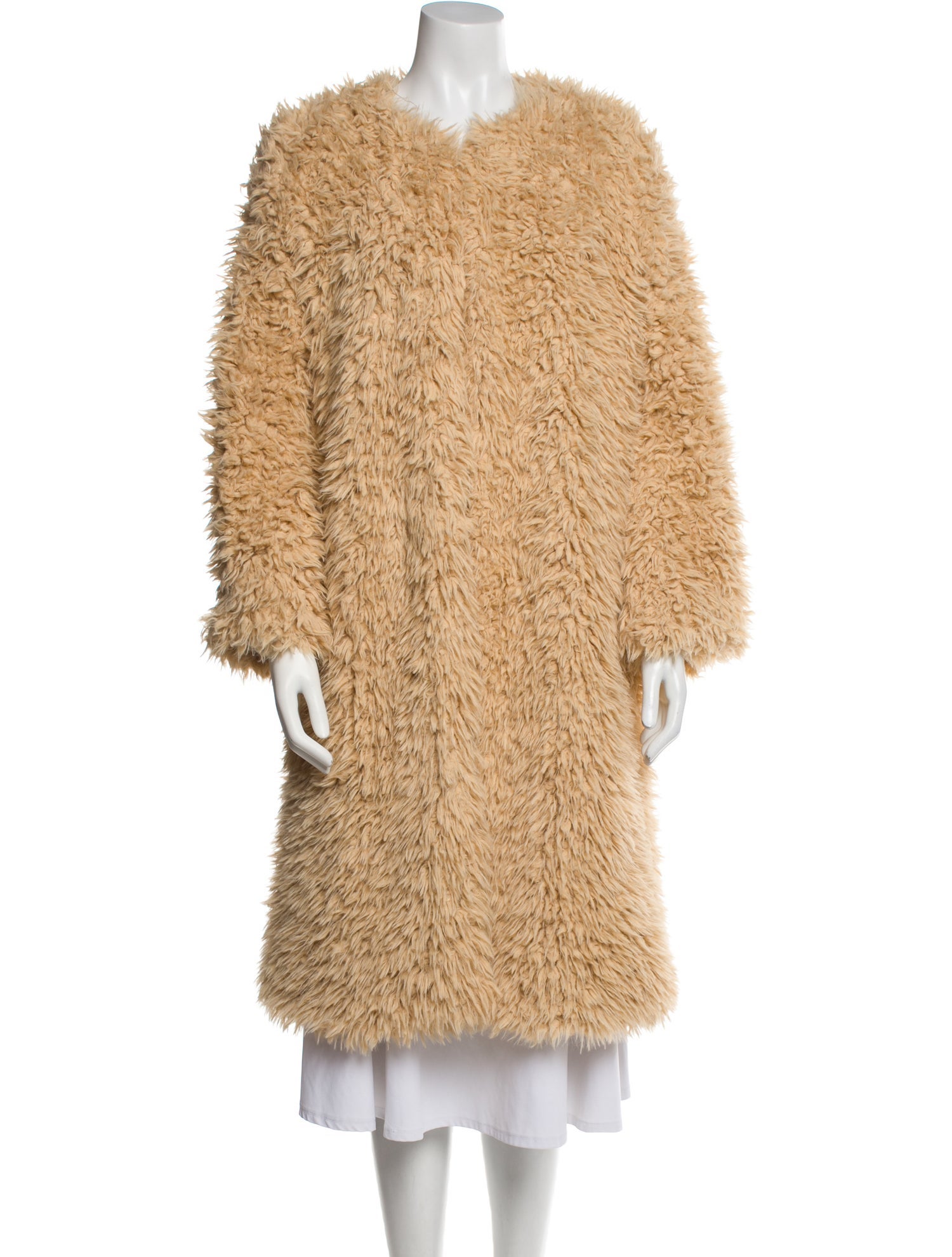 Reformation Faux Fur Faux Fur Coat w/ Tags