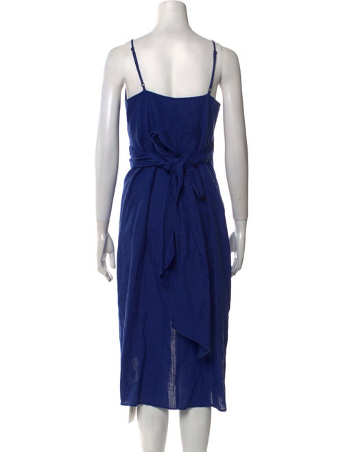 Reformation Linen Midi Length Dress