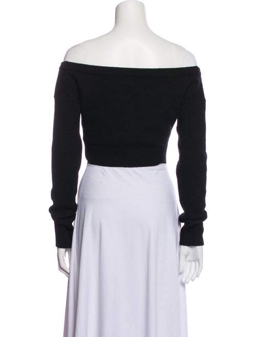 Reformation Cashmere Off-The-Shoulder Sweater
