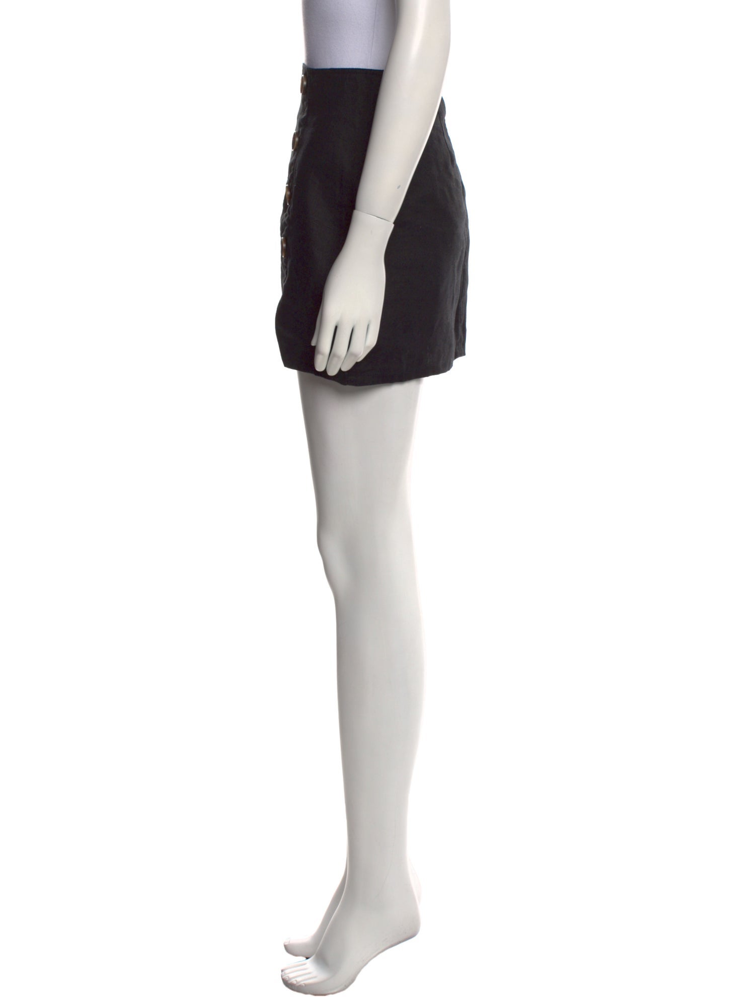 Reformation Linen Mini Skirt