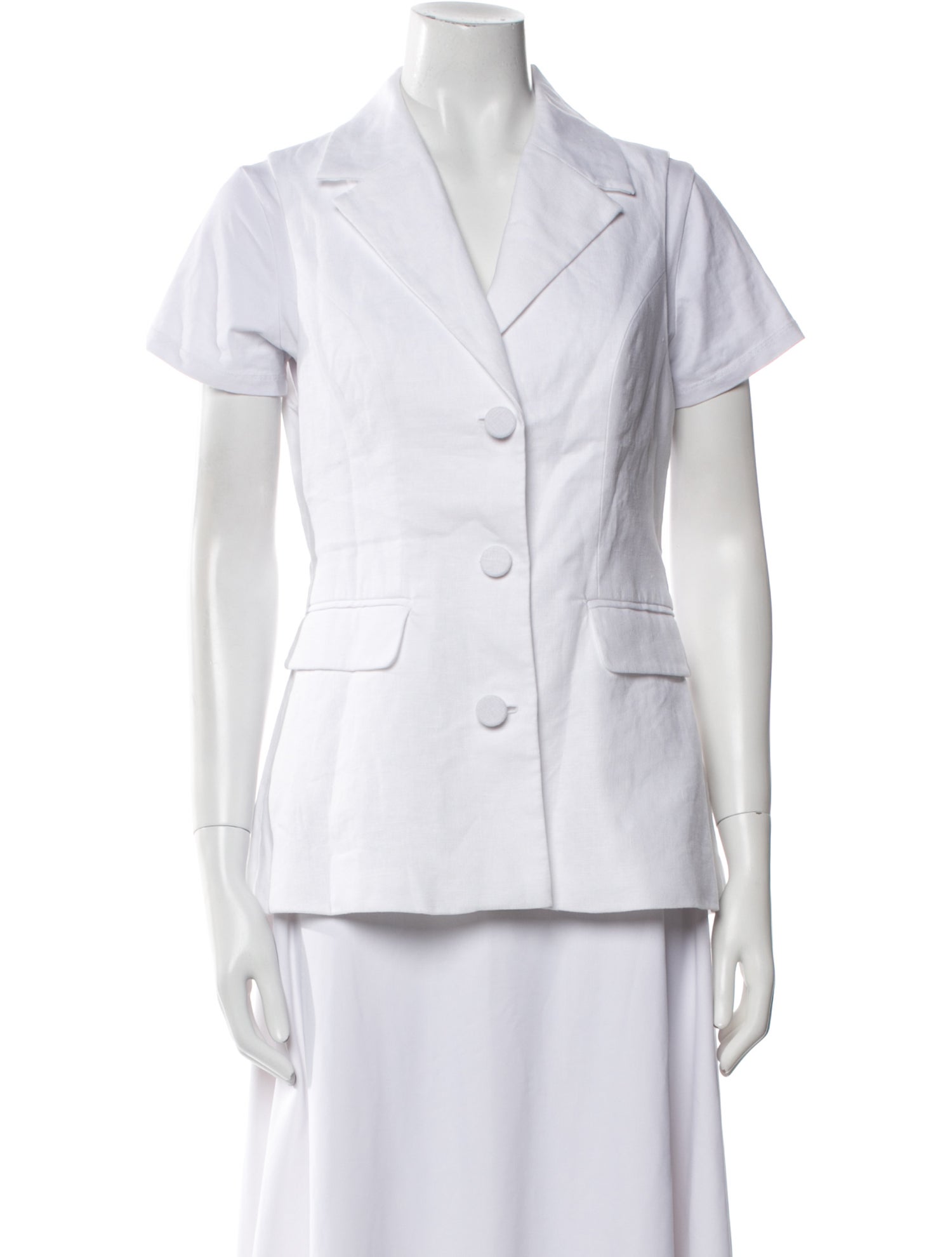 Reformation Linen Vest