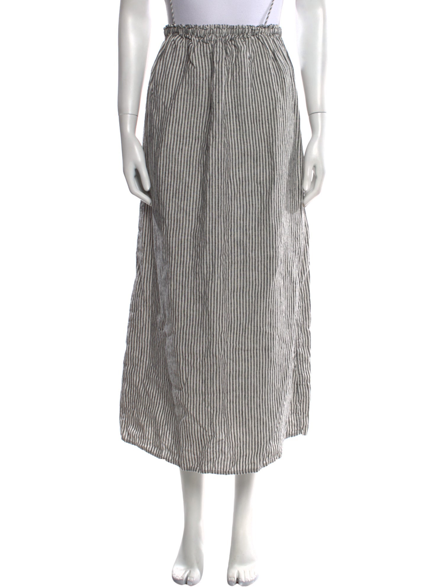 Reformation Linen Midi Length Skirt
