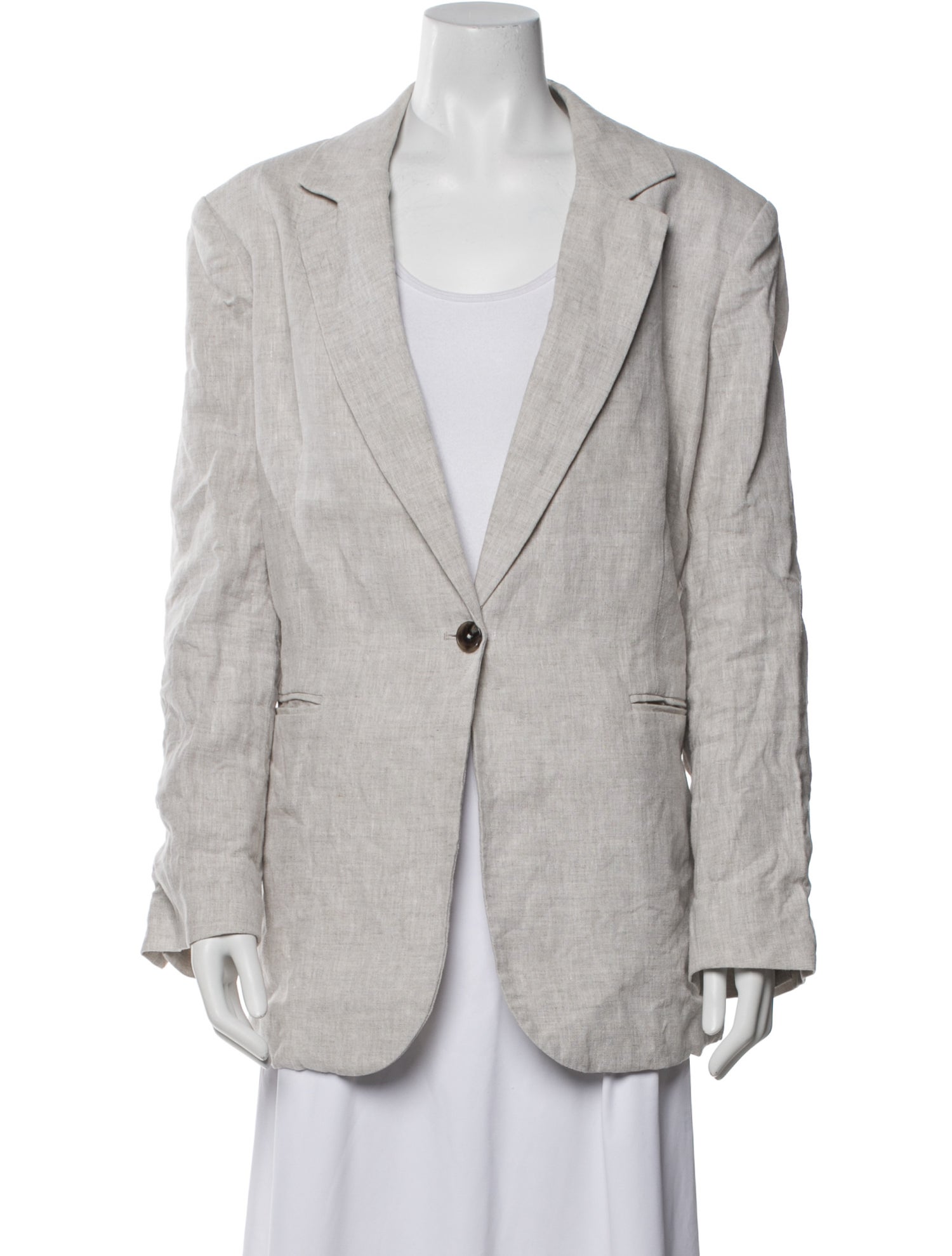 Reformation Linen Blazer