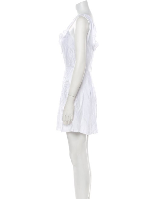 Reformation Square Neckline Mini Dress