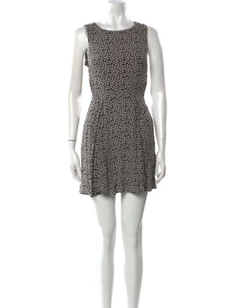 Reformation Printed Mini Dress