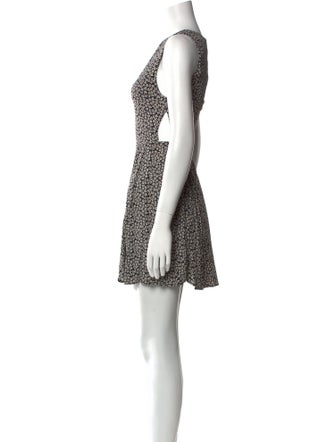 Reformation Printed Mini Dress