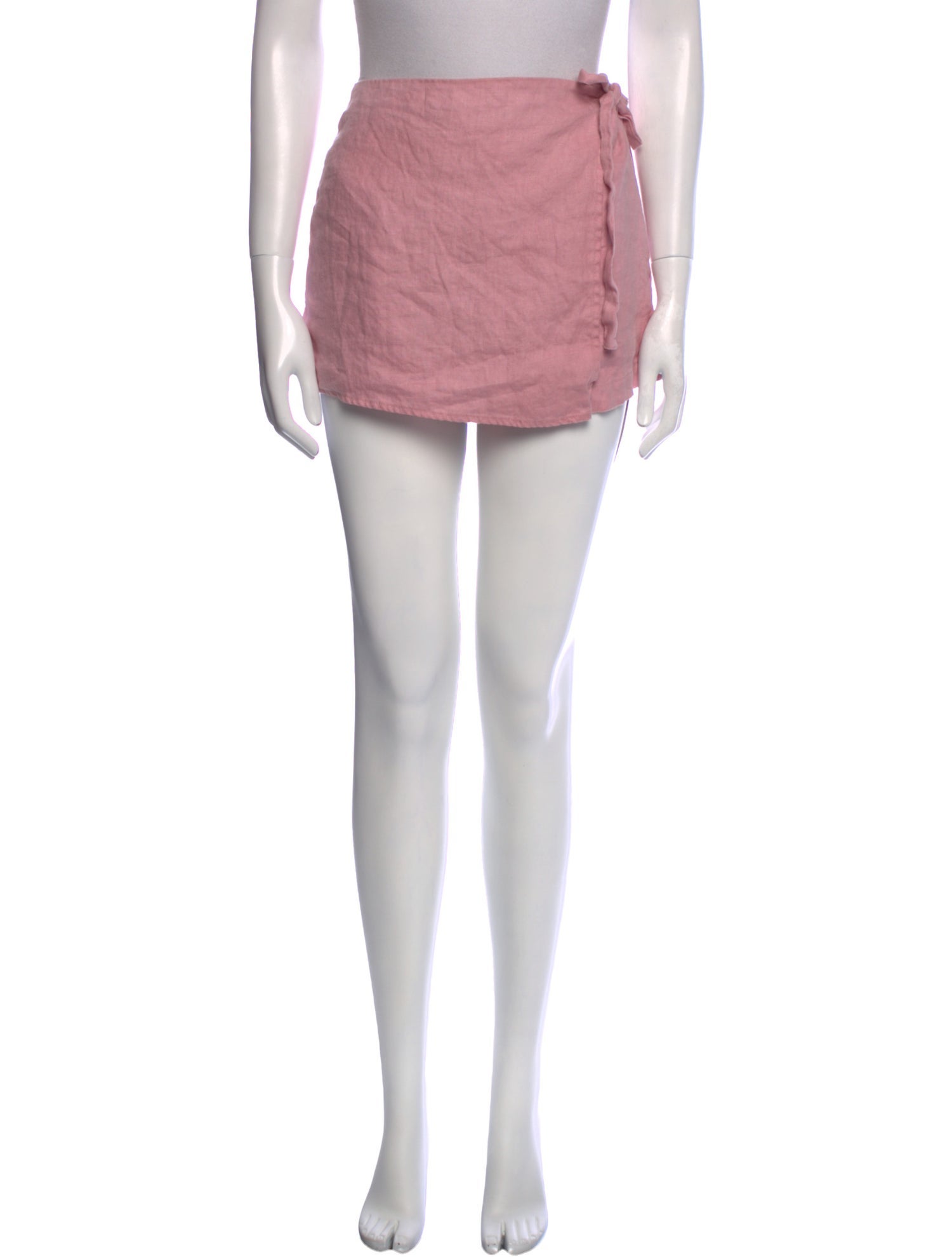 Reformation Linen Mini Shorts