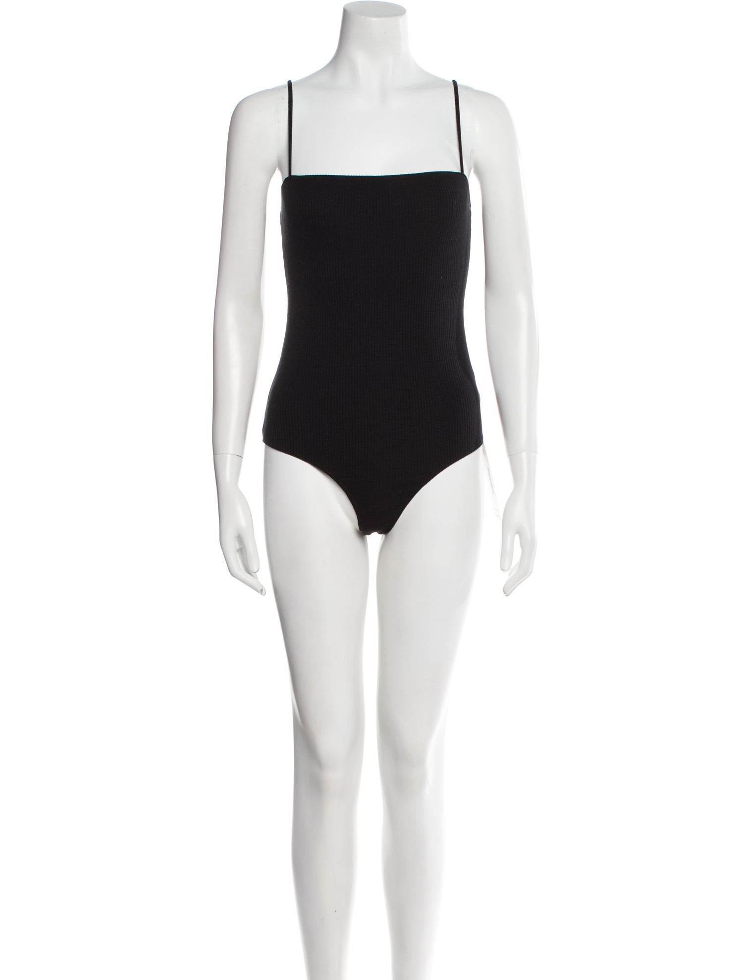 Reformation Square Neckline Sleeveless Bodysuit