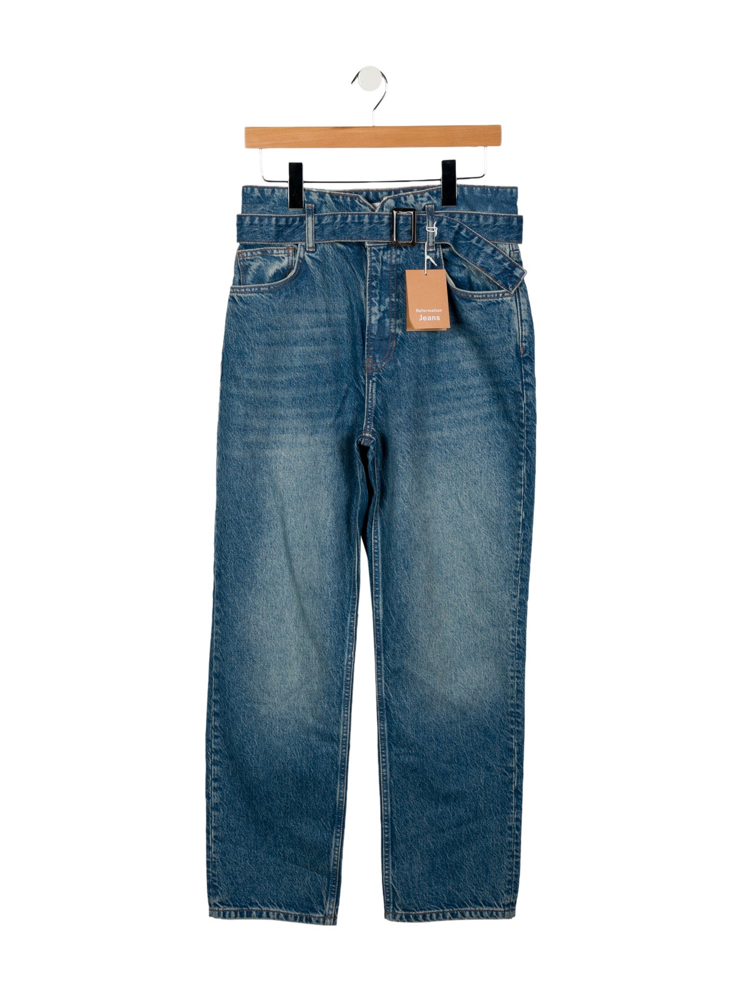 Reformation High-Rise Straight Leg Jeans w/ Tags