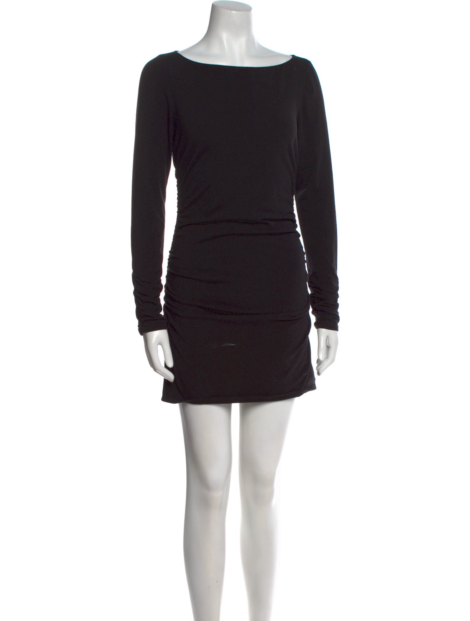 Reformation Bateau Neckline Mini Dress