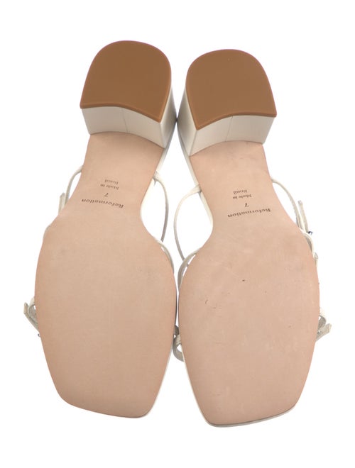 Reformation Leather Slides