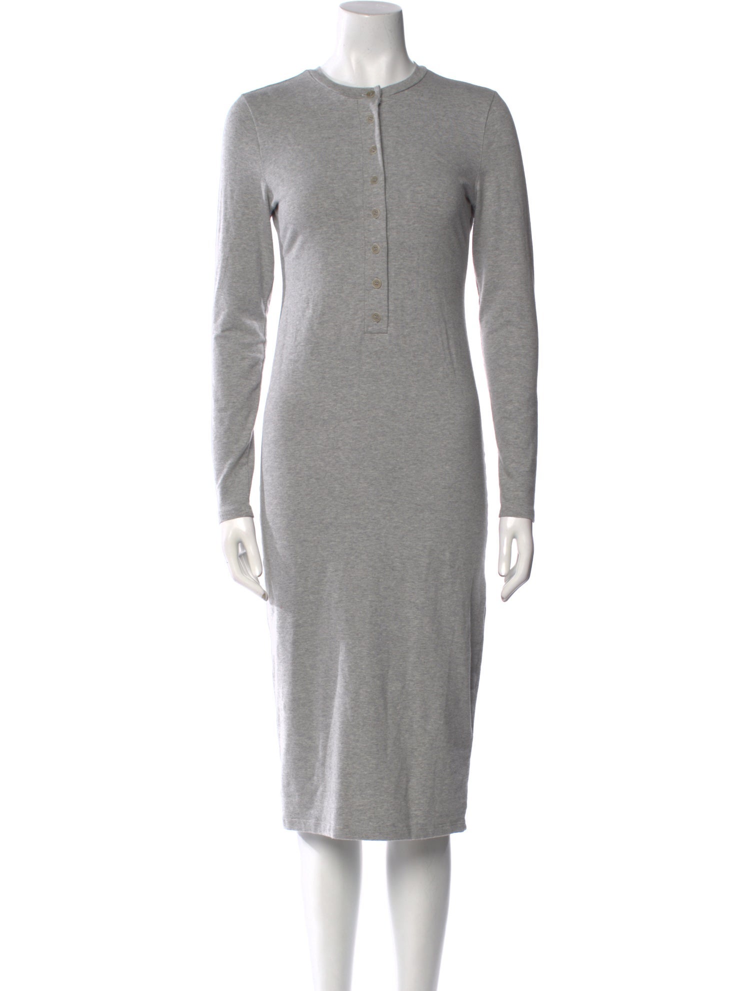 Reformation Crew Neck Midi Length Dress