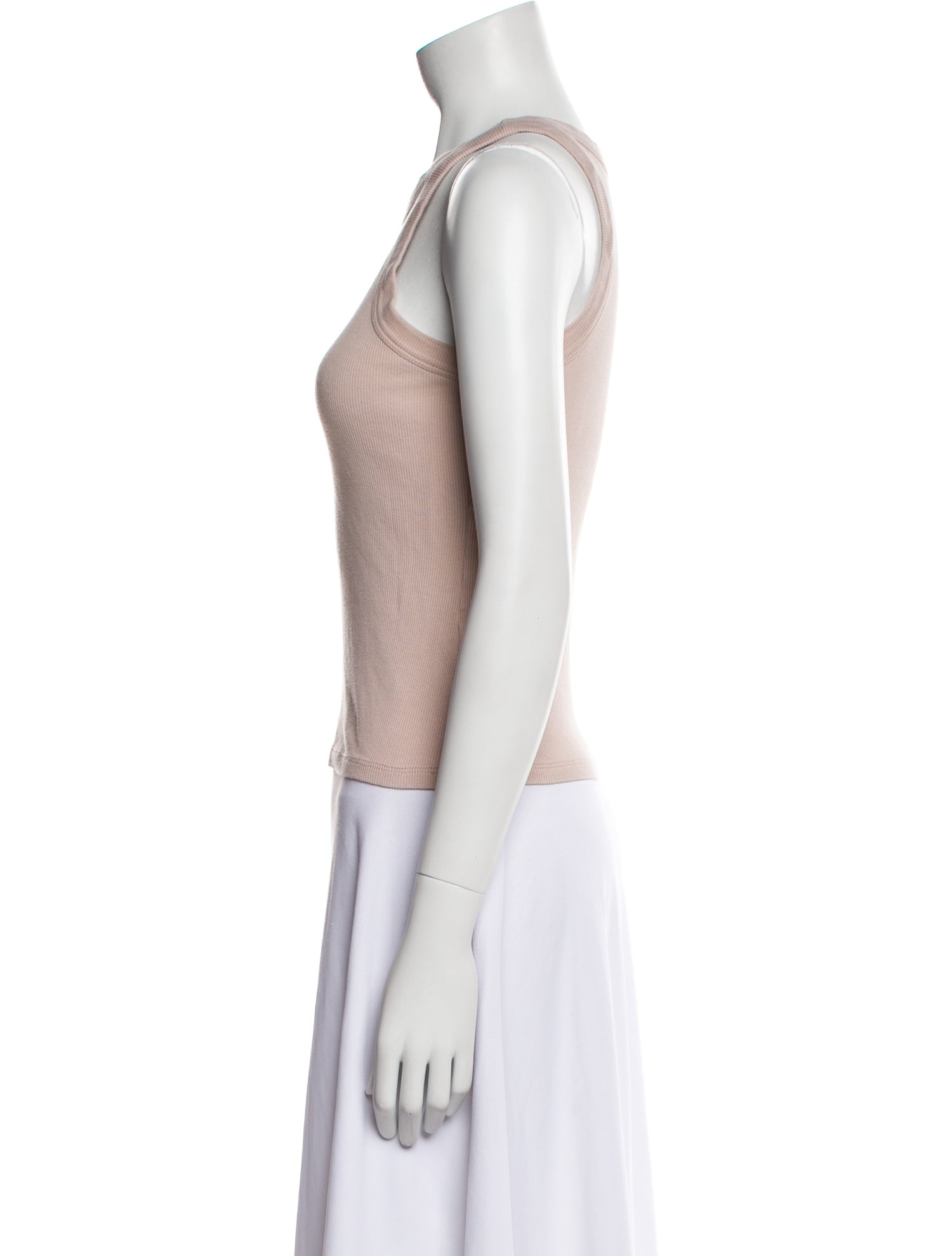 Reformation Crew Neck Sleeveless Top