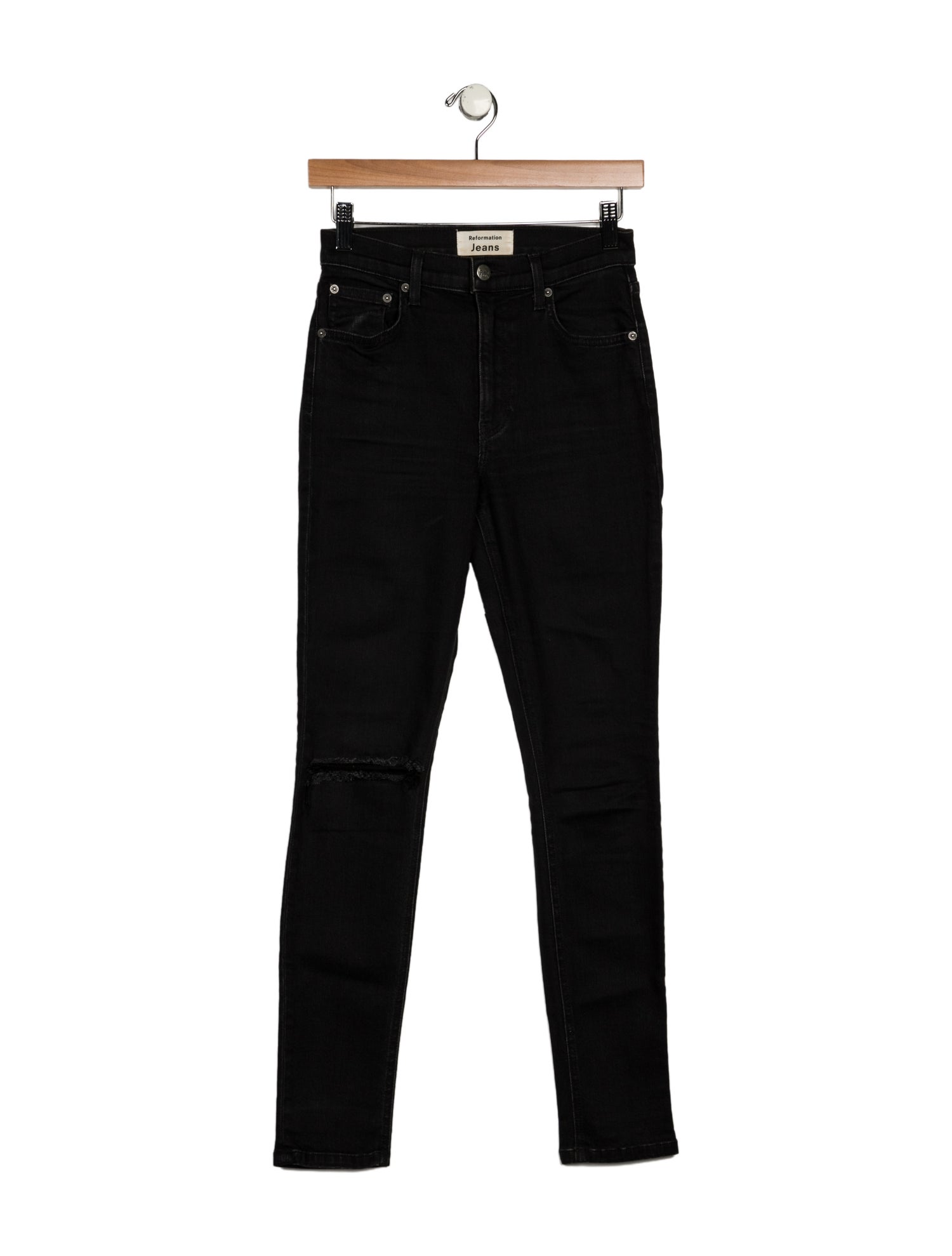Reformation Mid-Rise Skinny Leg Jeans