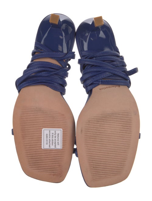 Reformation Leather Gladiator Sandals