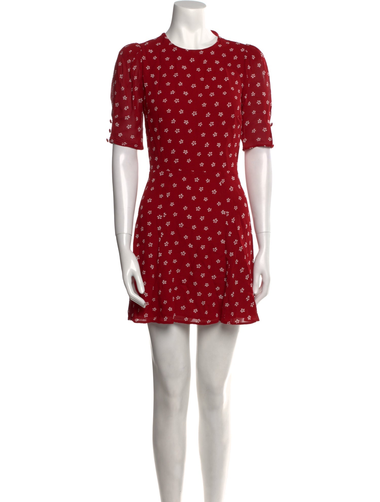 Reformation Printed Mini Dress