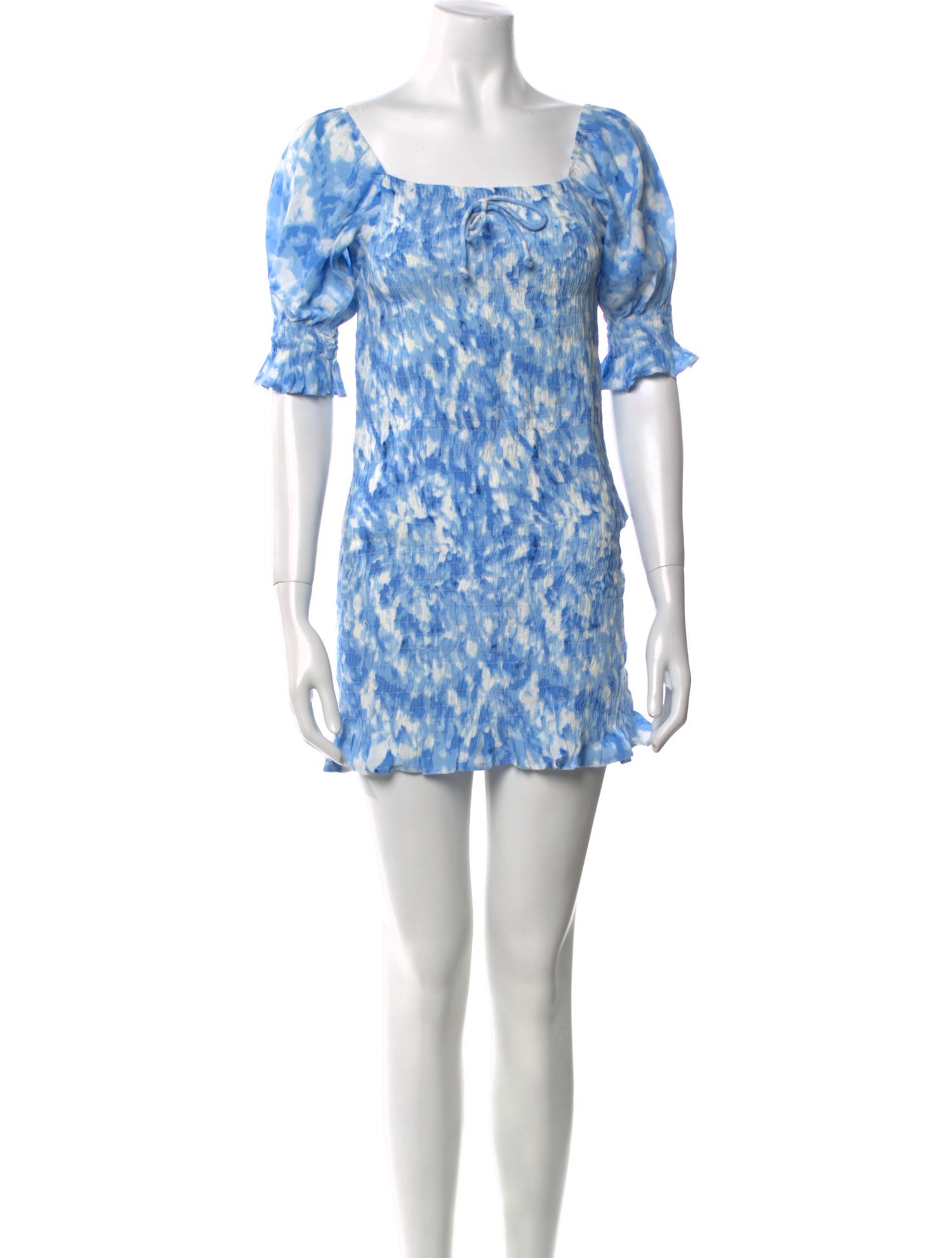 Reformation Printed Mini Dress