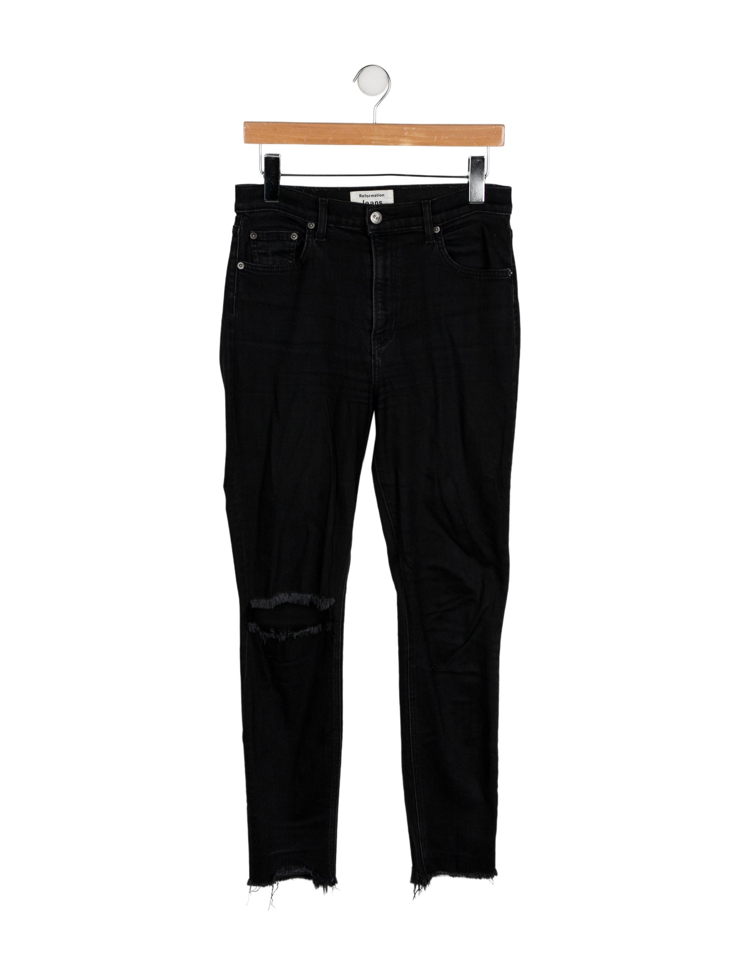 Reformation Mid-Rise Skinny Leg Jeans
