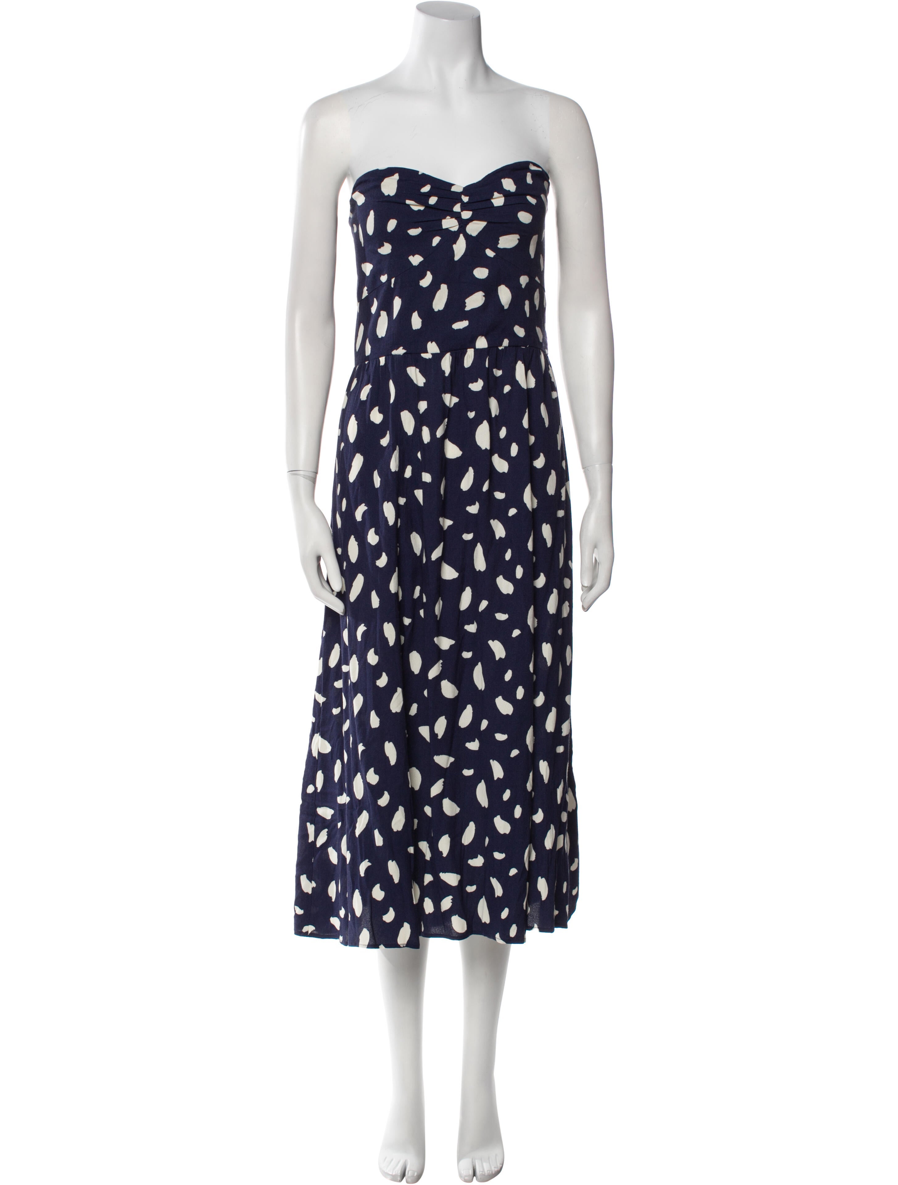 Reformation Printed Long Dress