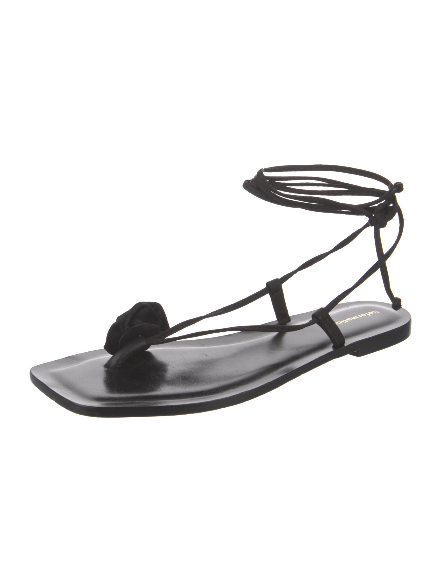 Reformation Suede Gladiator Sandals