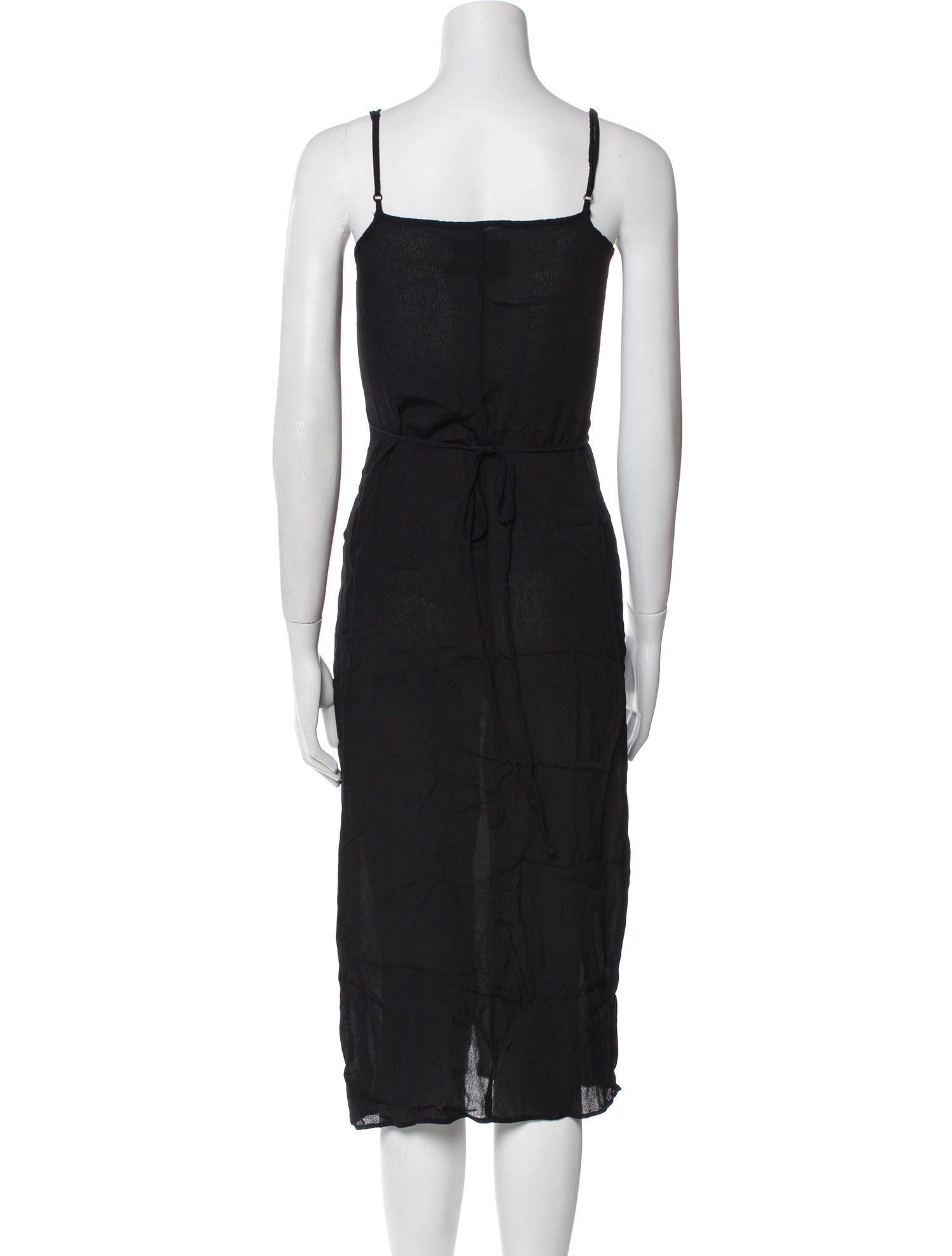 Reformation V-Neck Midi Length Dress