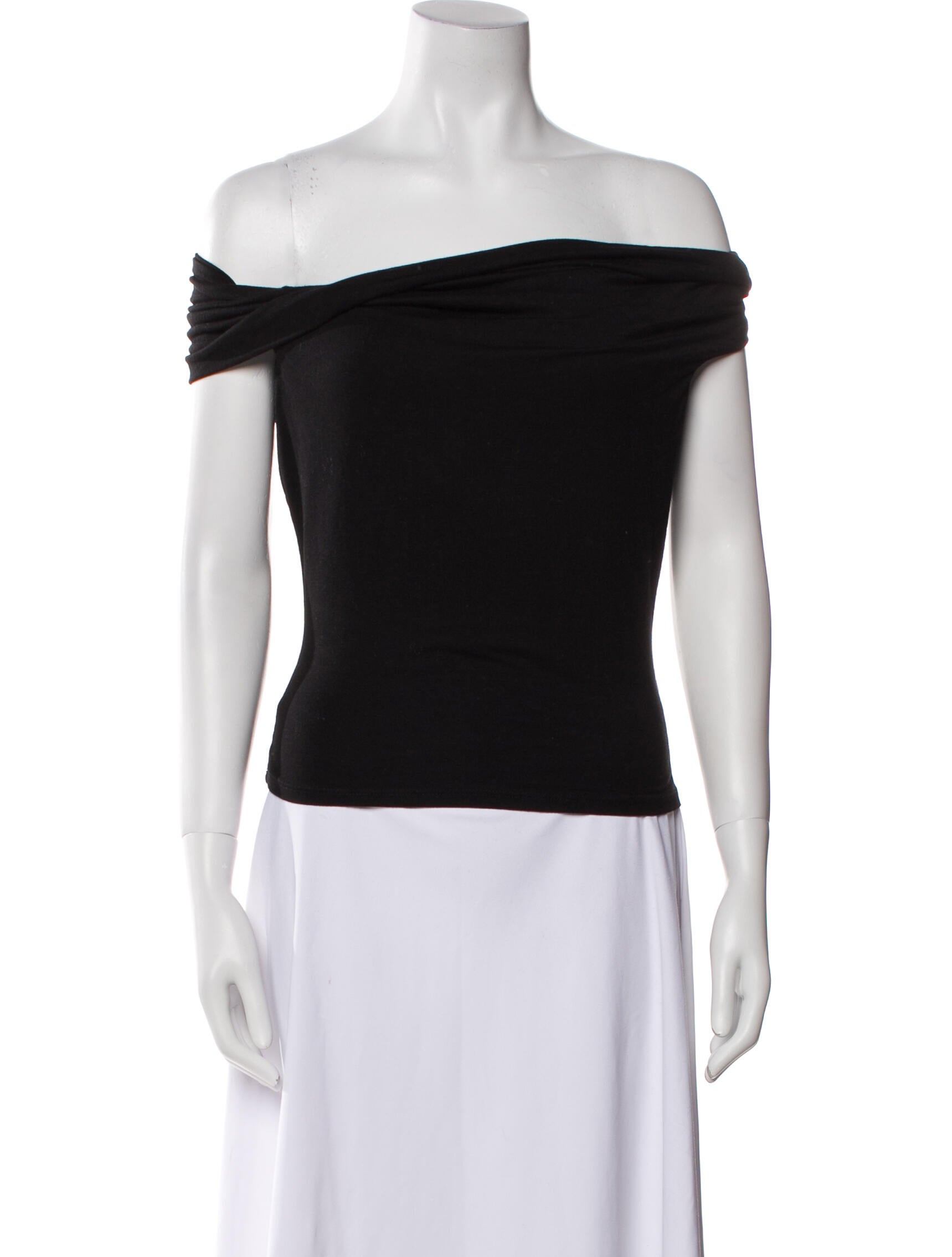 Reformation Off-The-Shoulder Short Sleeve Top