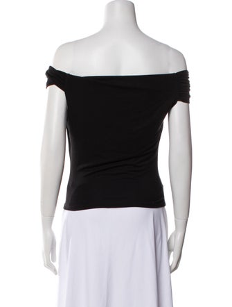 Reformation Off-The-Shoulder Short Sleeve Top