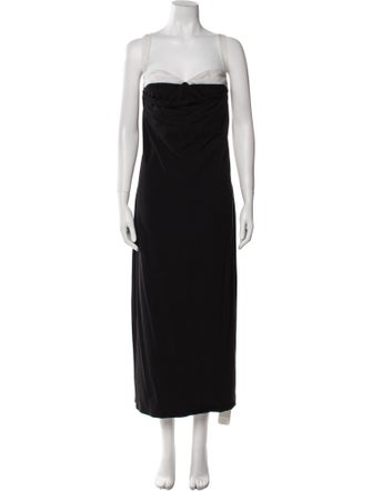 Reformation Strapless Long Dress