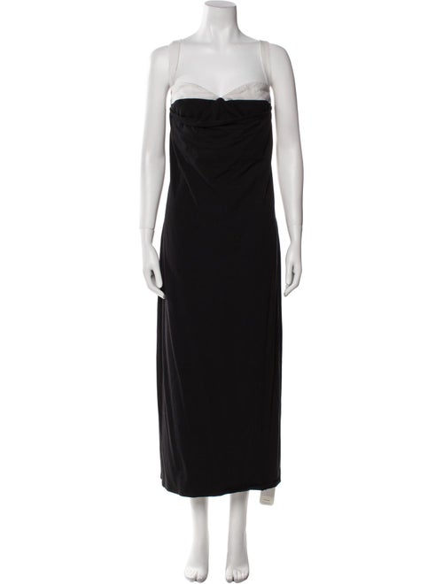 Reformation Strapless Long Dress