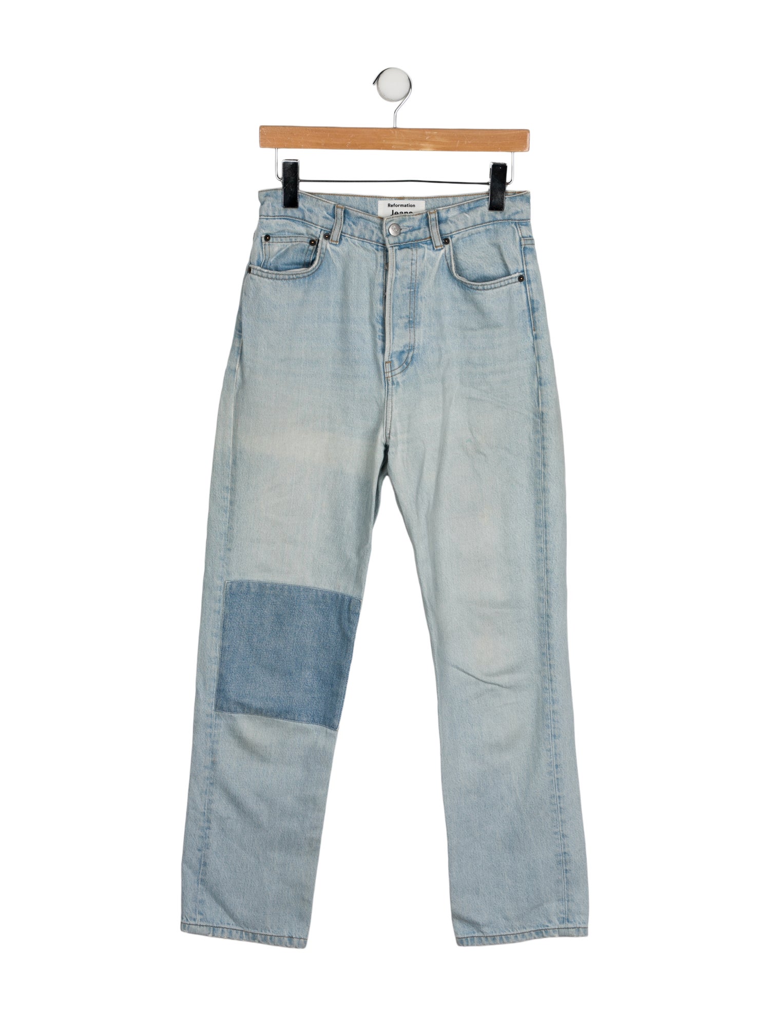 Reformation High-Rise Straight Leg Jeans