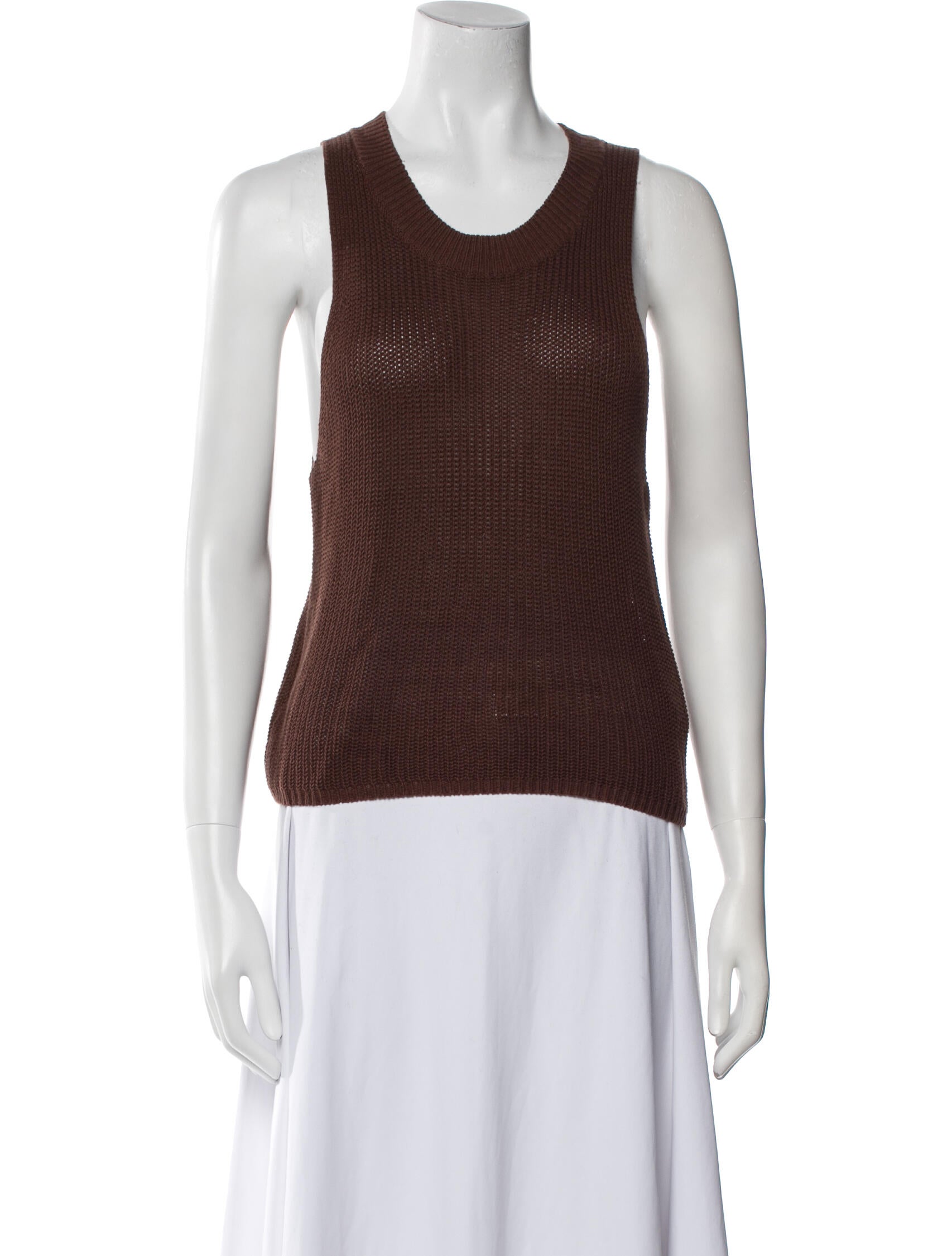 Reformation Scoop Neck Sleeveless Top