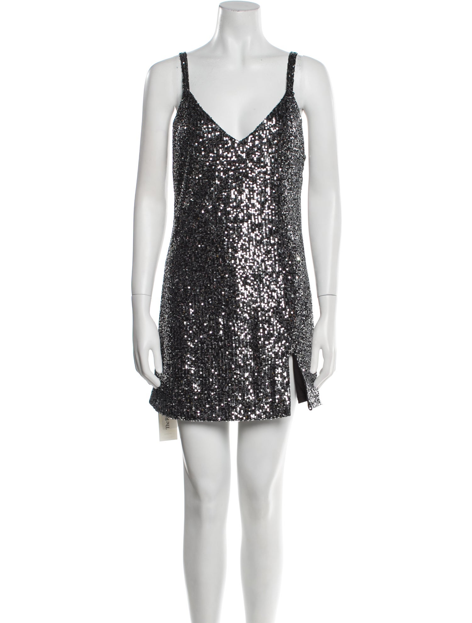 Reformation V-Neck Mini Dress